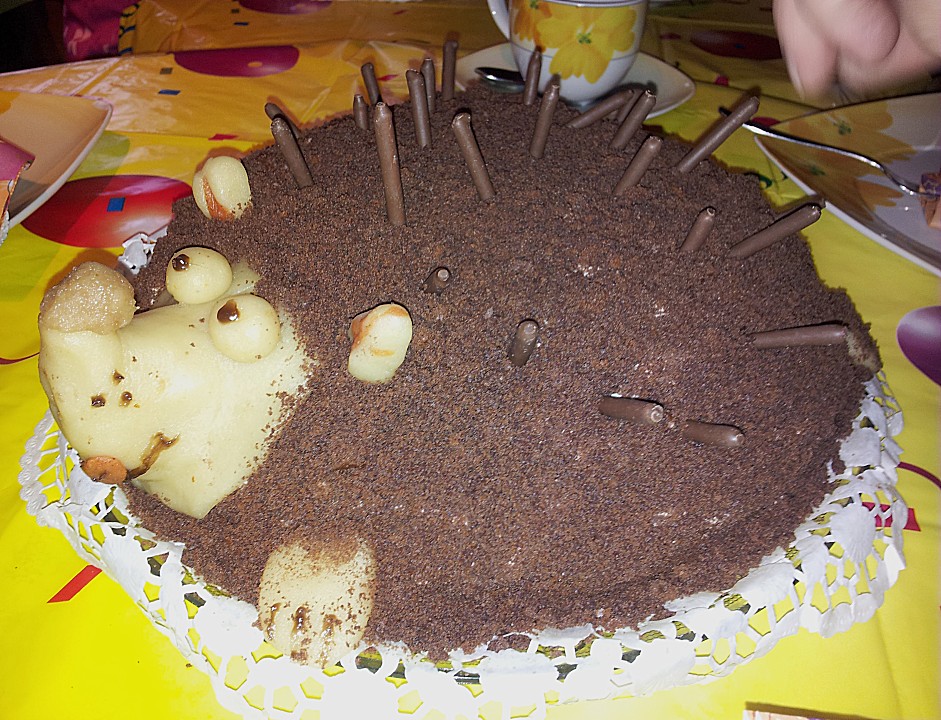 Schoko - Igel - Kuchen (Rezept mit Bild) von dadode | Chefkoch.de