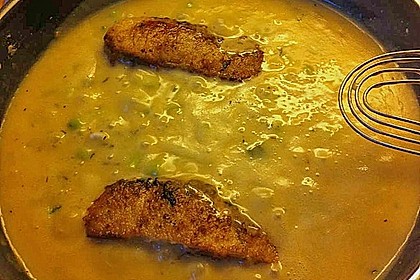 Kalbssteaks in w&uuml;rziger Senfsauce