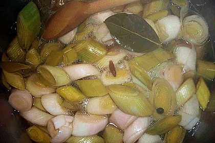 Lauch in Honigmarinade 6