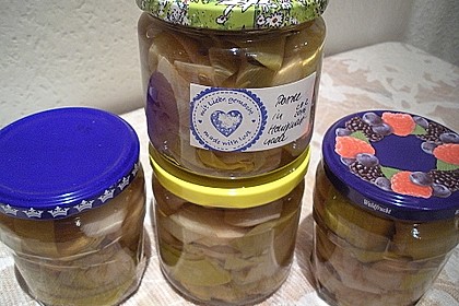 Lauch in Honigmarinade 5