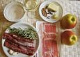 Lammfilets im Baconwickel mit Apfel - Wacholder - P&uuml;ree