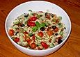 Nudelsalat mit Basilikum � Vinaigrette