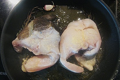Skreitranchen mit Erbsenvariationen 3