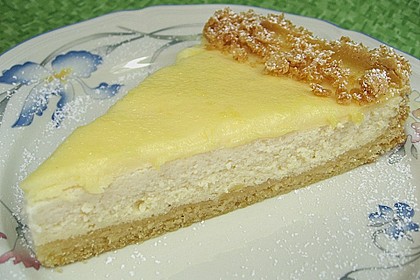 Topfenschnitten mit Vanillepuddingguss 8