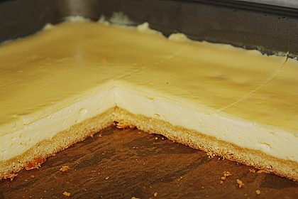 Topfenschnitten mit Vanillepuddingguss 18