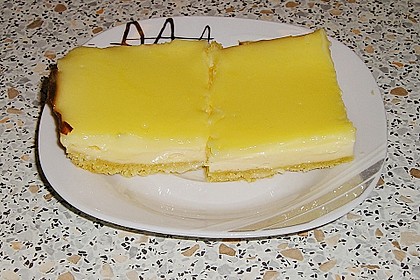 Topfenschnitten mit Vanillepuddingguss 1