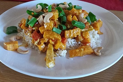 Süßkartoffel - Curry 6