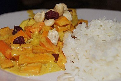 Süßkartoffel - Curry 20