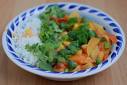 Süßkartoffel - Curry 4