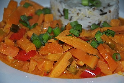 Süßkartoffel - Curry 9