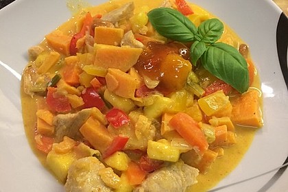 Süßkartoffel - Curry 22