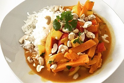 Süßkartoffel - Curry 5