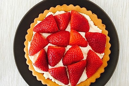 Torteletts mit Mascarpone - Erdbeer - Belag 3
