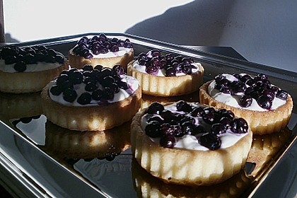 Torteletts mit Mascarpone - Erdbeer - Belag 5