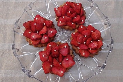 Torteletts mit Mascarpone - Erdbeer - Belag 8