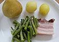 Birnen, Bohnen und Speck