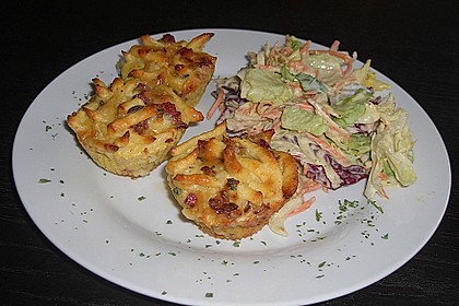 Sp&auml;tzle - Muffins mit Salat 9