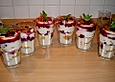 Fruchtige Schichtcreme