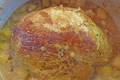 Schweinebraten in Senf - Sahne - Sauce 1