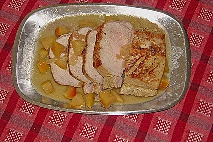 Schweinebraten in Senf - Sahne - Sauce 4