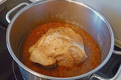 Schweinebraten in Senf - Sahne - Sauce 5