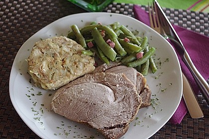 Schweinebraten in Senf - Sahne - Sauce 8