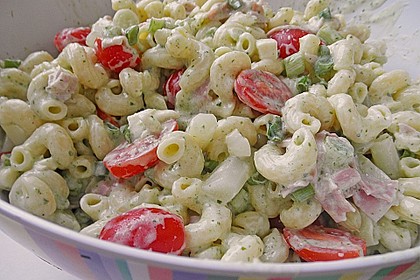 B&auml;rlauch - Nudelsalat 2