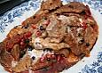 Pikantes Schweinefleisch