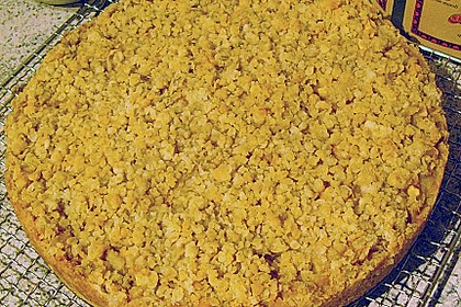 Veganer Apfel - Kr&uuml;melkuchen