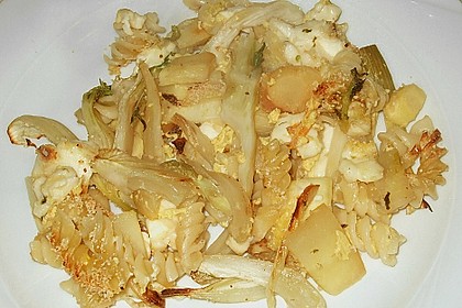 Fenchel - Pastinaken - Nudel - Gratin