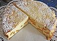 Schneller bodenloser Apfel - K&auml;sekuchen