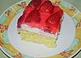 Erdbeer - Quark - Torte
