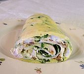 Pfannkuchenrolle vom Blech (Bild)
