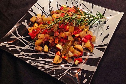 Kräuter - Kohlrabi - Pfanne aus dem Backofen 1