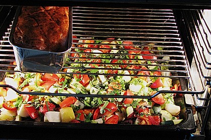 Kräuter - Kohlrabi - Pfanne aus dem Backofen 4