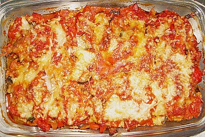 Hackfleisch - B&auml;llchen mit Gem&uuml;se &uuml;berbacken