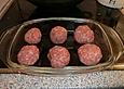 Hackfleisch - B&auml;llchen mit Gem&uuml;se &uuml;berbacken
