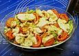 &Uuml;bergrillter Eisbergsalat nach Ille