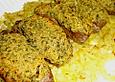 Strau&szlig;ensteaks mit Kr&auml;uterkruste