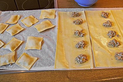 Ravioli mit Pilzfüllung 19
