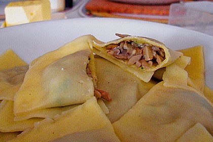 Ravioli mit Pilzfüllung 11