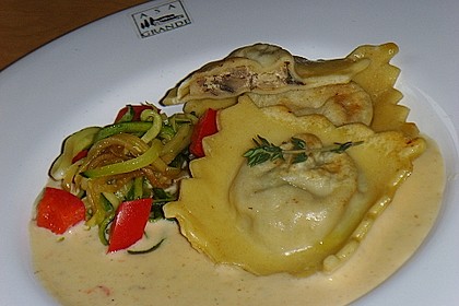 Ravioli mit Pilzfüllung 12