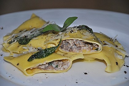 Ravioli mit Pilzfüllung 3