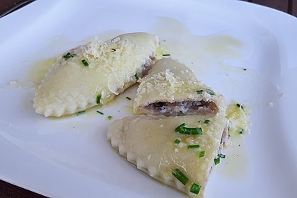 Ravioli mit Pilzfüllung 8