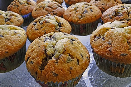 Muffins mit Schokosplittern 1