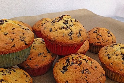 Muffins mit Schokosplittern 5