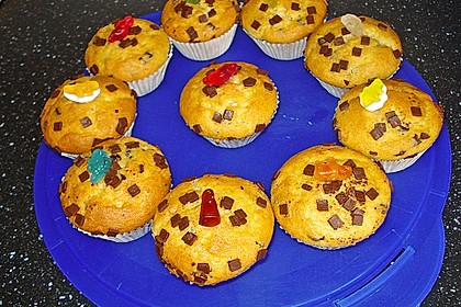 Muffins mit Schokosplittern 17