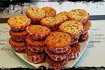 Muffins mit Schokosplittern 48