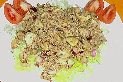 Schneller Champignon - Thunfischsalat von Ille