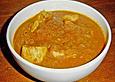 Rotes H&uuml;hnercurry